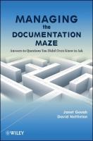Image du vendeur pour Managing the Documentation Maze mis en vente par moluna