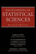 Seller image for Encyclopedia of Statistical Sciences for sale by moluna