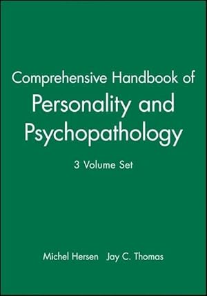 Image du vendeur pour Comprehensive Handbook of Personality and Psychopathology mis en vente par moluna