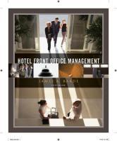 Bild des Verkufers fr Hotel Front Office Management zum Verkauf von moluna
