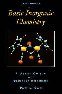 Bild des Verkufers fr Basic Inorganic Chemistry zum Verkauf von moluna