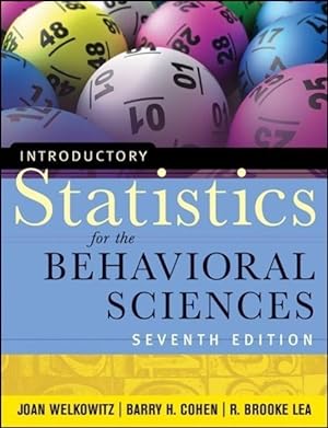 Bild des Verkufers fr Introductory Statistics for the Behavioral Sciences zum Verkauf von moluna