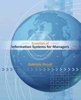 Bild des Verkufers fr Essentials of Information Systems for Managers zum Verkauf von moluna