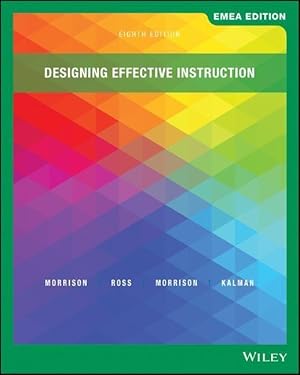 Imagen del vendedor de Designing Effective Instruction a la venta por moluna