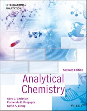 Image du vendeur pour Analytical Chemistry mis en vente par moluna