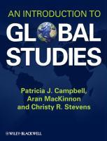 Bild des Verkufers fr An Introduction to Global Studies zum Verkauf von moluna