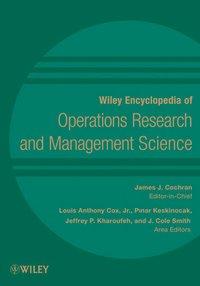 Bild des Verkufers fr Wiley Encyclopedia of Operations Research and Management Science zum Verkauf von moluna