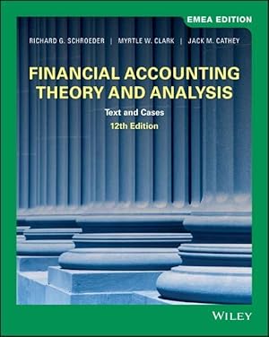 Bild des Verkufers fr Financial Accounting Theory and Analysis zum Verkauf von moluna