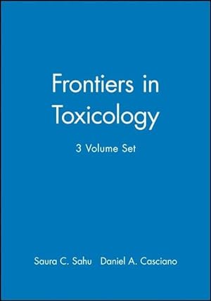 Image du vendeur pour Frontiers in Toxicology, 3 Volume Set mis en vente par moluna