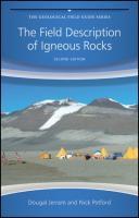 Imagen del vendedor de The Field Description of Igneous Rocks a la venta por moluna