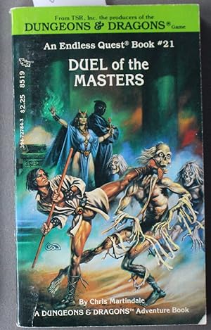 Duel of the Masters. (Advanced Dungeons and Dragons Adventure Gamebook, No 21)