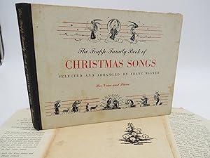 Seller image for THE TRAPP FAMILY BOOK OF CHRISTMAS SONGS FOR VOICE AND PIANO for sale by Sage Rare & Collectible Books, IOBA