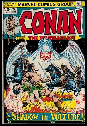 CONAN THE BARBARIAN No 22. Illustrated by Barry Windsor-Smith [here listed as Barry Smith].