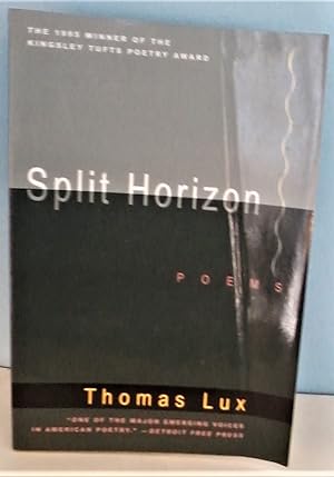 Immagine del venditore per Split Horizon: Poems venduto da Berthoff Books