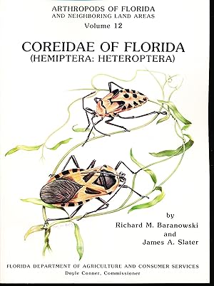 Bild des Verkufers fr Arthropods of Florida and Neighboring Land Areas, Volume 12: Coreidae of Florida (Hemiptera: Heteroptera) zum Verkauf von Paradox Books USA