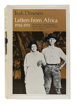 Seller image for LETTERS FROM AFRICA, 1914-1931 for sale by Rare Book Cellar