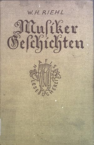 Imagen del vendedor de Musiker-Geschichten. a la venta por books4less (Versandantiquariat Petra Gros GmbH & Co. KG)