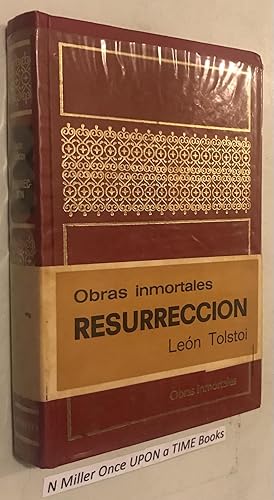 Image du vendeur pour Resurreccion - Obras Inmortales Hardcover mis en vente par Once Upon A Time