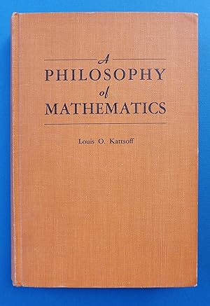 Bild des Verkufers fr A Philosophy of Mathematics zum Verkauf von My Father's Books