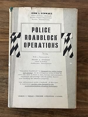 Seller image for Police Roadblock Operations for sale by edward syndercombe