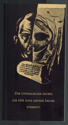 Seller image for Die unterliegen nicht, die fr eine groe Sache sterben! Fragen und Antworten ber Tat, Grund und Bedeutung des Augsburger Widerstandskmpfers Bebo Wager. Bericht aus dem Feuerofen; Gesprch ber Ende und Anfang; Das richtende Zeichen for sale by Elops e.V. Offene Hnde