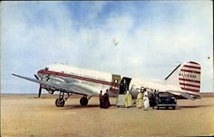 Image du vendeur pour Ansichtskarte / Postkarte Algerisches Passagierflugzeug, Douglas DC 3, Cie Gnrale de Transports Ariens, Air Algrie mis en vente par akpool GmbH