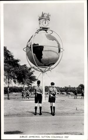 Ansichtskarte / Postkarte Sutton Coldfield 1957, Jubilee Jamboree, Scouts