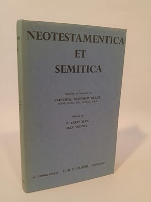 Imagen del vendedor de Neotestamentica et Semitica a la venta por ANTIQUARIAT Franke BRUDDENBOOKS