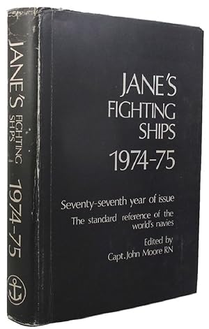 Seller image for JANE'S FIGHTING SHIPS 1974-75 for sale by Kay Craddock - Antiquarian Bookseller