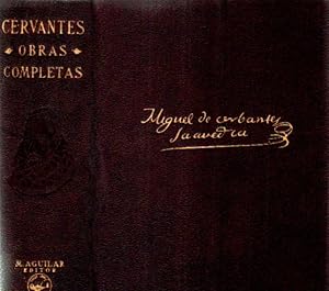 CERVANTES, OBRAS COMPLETAS. AGUILAR