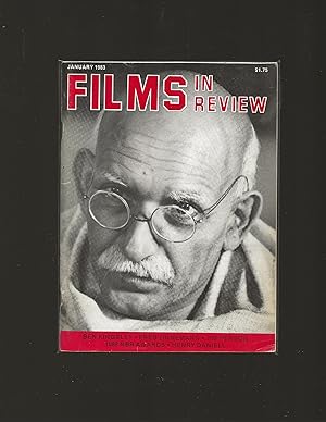 Films in Review January 1983 Ben Kingsley in "Gandhi"