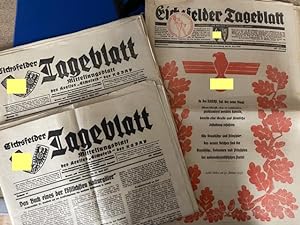 Eichsfelder Tageblatt - Mitteilungsblatt der NSDAP - Konvolut