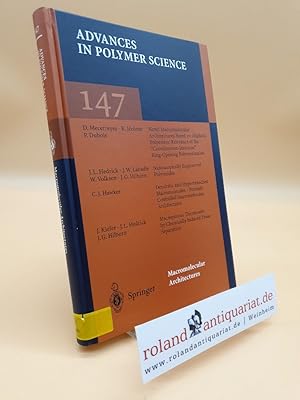 Seller image for Macromolecular Architectures (Advances in Polymer Science, 147, Band 147) for sale by Roland Antiquariat UG haftungsbeschrnkt