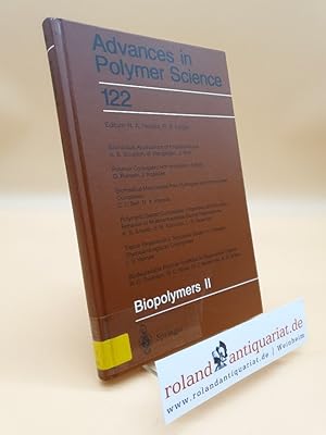 Bild des Verkufers fr Biopolymers II (Advances in Polymer Science, 122, Band 122) zum Verkauf von Roland Antiquariat UG haftungsbeschrnkt