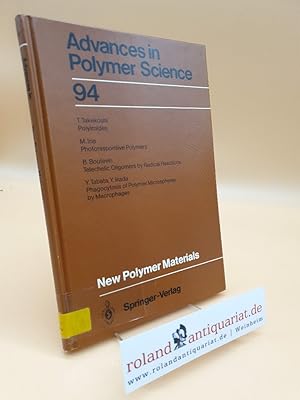 Seller image for New Polymer Materials (Advances in Polymer Science, 94, Band 94) for sale by Roland Antiquariat UG haftungsbeschrnkt