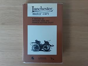 Bild des Verkufers fr Lanchester Motor Cars zum Verkauf von Roadster Motoring Books
