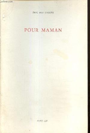 Imagen del vendedor de Pour Maman a la venta por Le-Livre