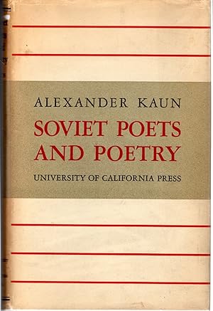 Seller image for Soviet Poets and Poetry: for sale by Dorley House Books, Inc.