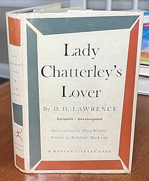 Seller image for Lady Chatterley's Lover **RARE 1959 FIRST MODERN LIBRARY EDITION WITH DUST JACKET** for sale by The Modern Library