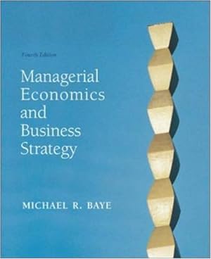 Seller image for Managerial Economics & Business Strategy w/Data Disk for sale by Reliant Bookstore