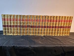 The Works of Thackeray 24 volumes complete rare fine binding 1890