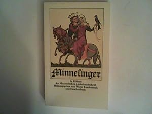Imagen del vendedor de Minnesinger in Bildern der Manessischen Liederhandschrift a la venta por ANTIQUARIAT FRDEBUCH Inh.Michael Simon