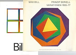 Max Bill (1908-1994) - a collection of 7 invitations / documents