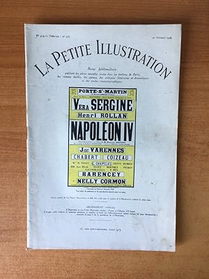 Imagen del vendedor de LA PETITE ILLUSTRATION n 403 Thtre n 216 : NAPOLEON IV Thtre de la Porte St Martin a la venta por KEMOLA