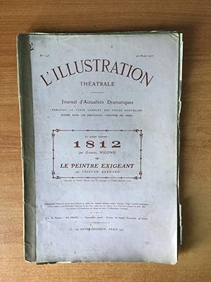 Imagen del vendedor de L'ILLUSTRATION THEATRALE n 143 : 1812 / LE PEINTRE EXIGEANT a la venta por KEMOLA