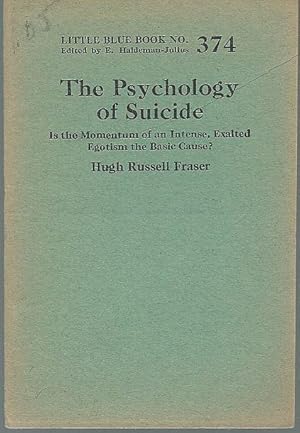 Seller image for PSYCHOLOGY OF SUICIDE for sale by Gibson's Books