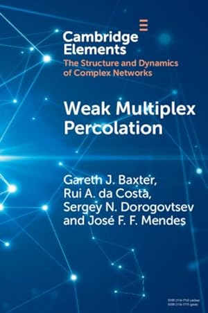 Immagine del venditore per Weak Multiplex Percolation venduto da GreatBookPricesUK