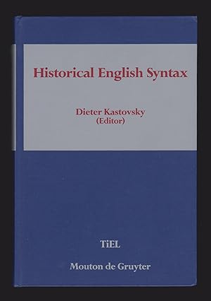 Seller image for Historical English Syntax (Topics in English Linguistics) for sale by killarneybooks