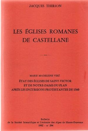 Image du vendeur pour Les Eglises Romanes de Castelleane mis en vente par dansmongarage