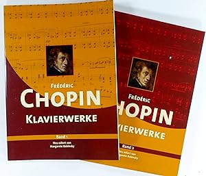 Konvolut "Klavierkonzerte" - 5 Bände:Ludwig van Beethoven - Bände 1-2Frederic Chopin - Bände 1-2W...
